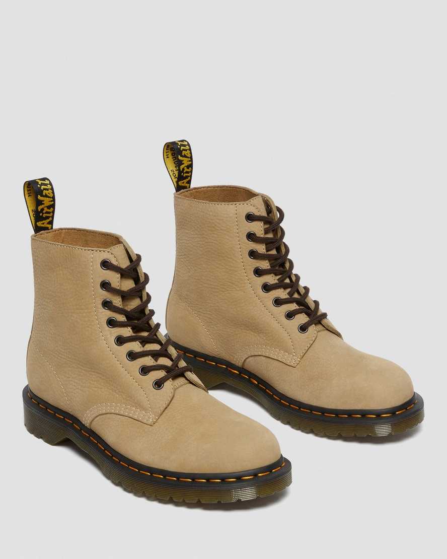 brown dr martens 1460 pascal womens lace up boots