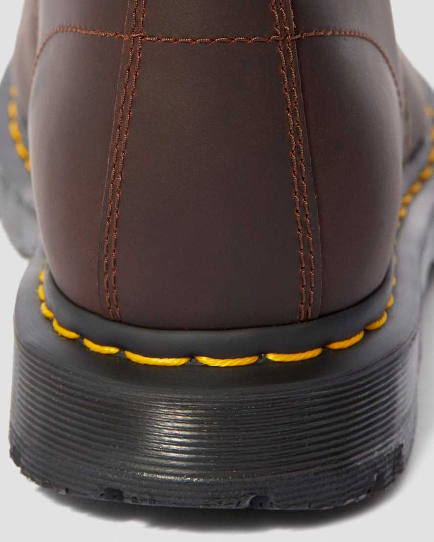 dark brown dr martens 1460 dms wintergrip womens lace up boots