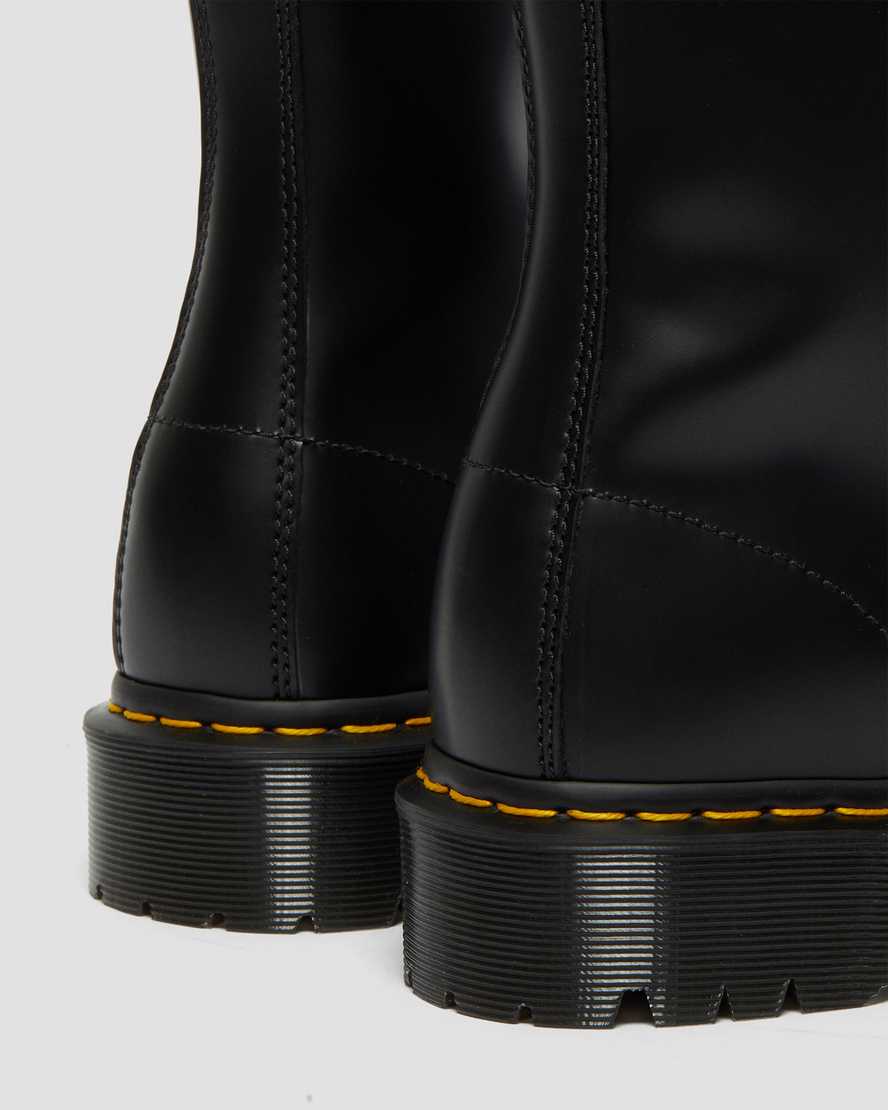 black dr martens 1490 bex smooth womens mid calf boots