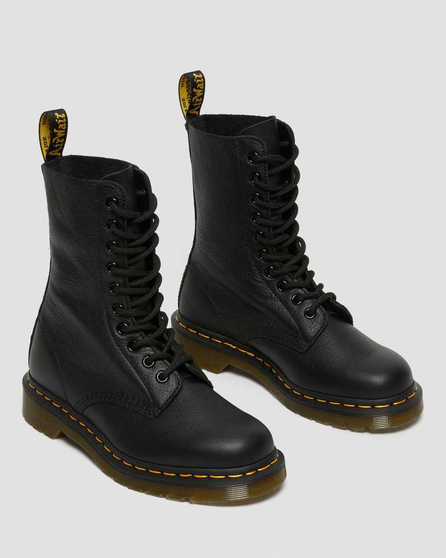 black dr martens 1490 virginia womens mid calf boots