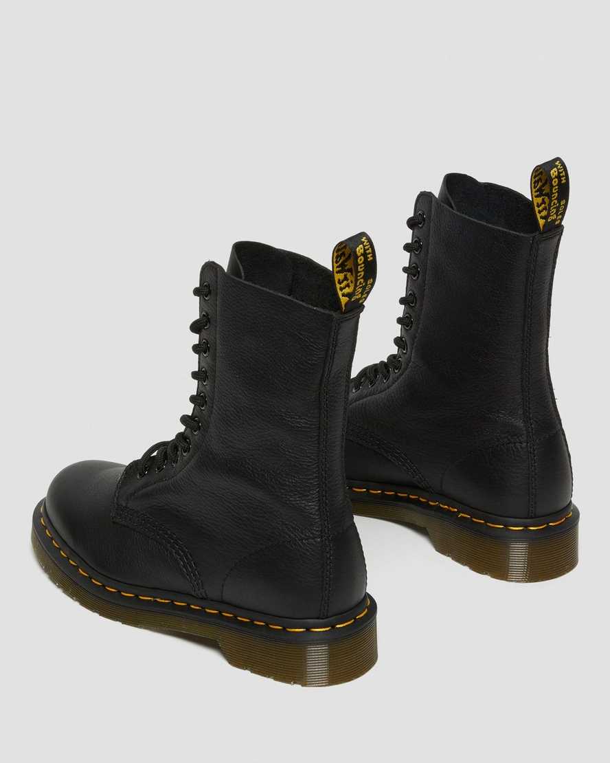 black dr martens 1490 virginia womens mid calf boots