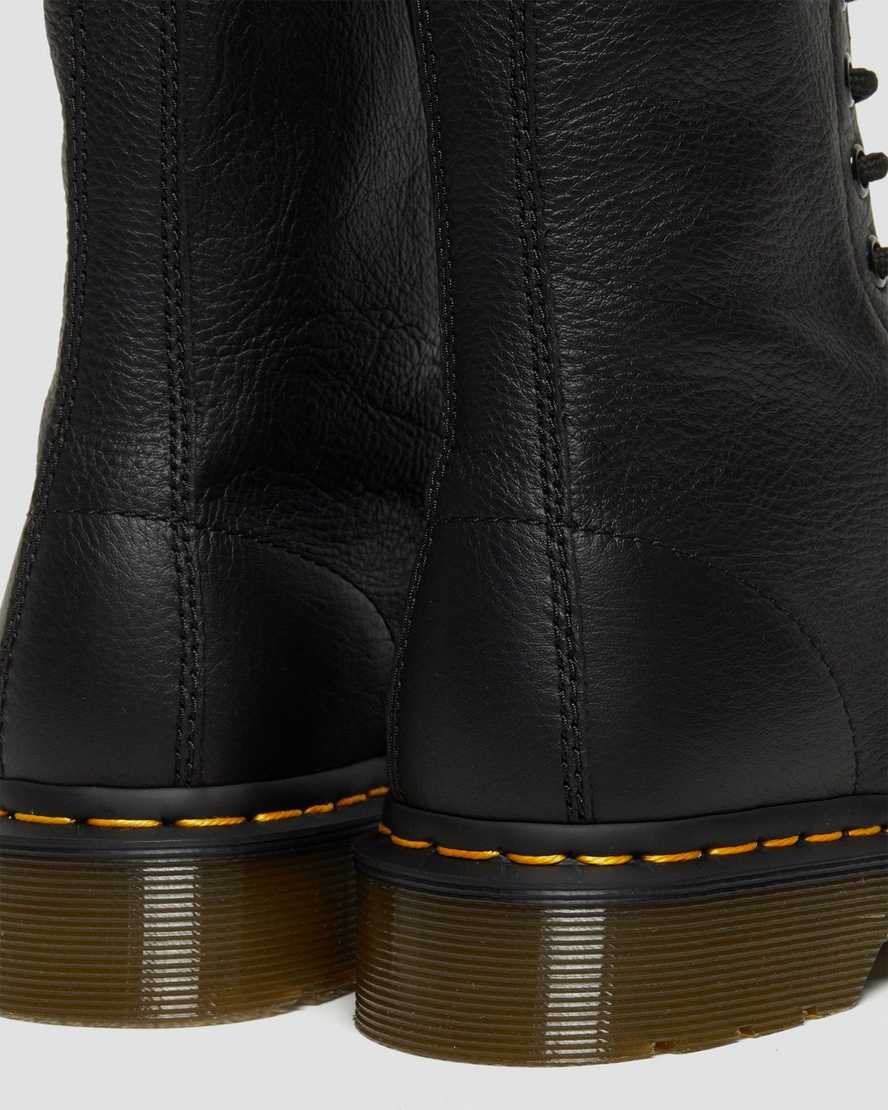 black dr martens 1490 virginia womens mid calf boots