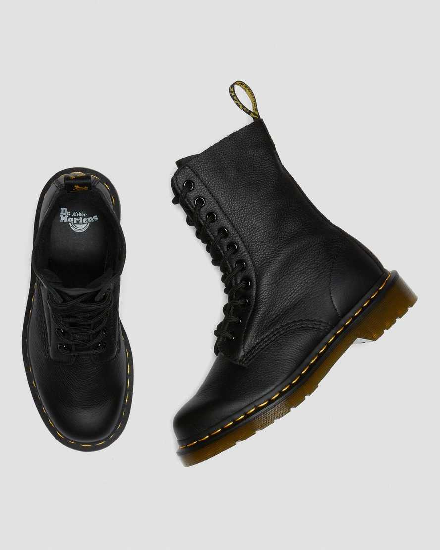 black dr martens 1490 virginia womens mid calf boots