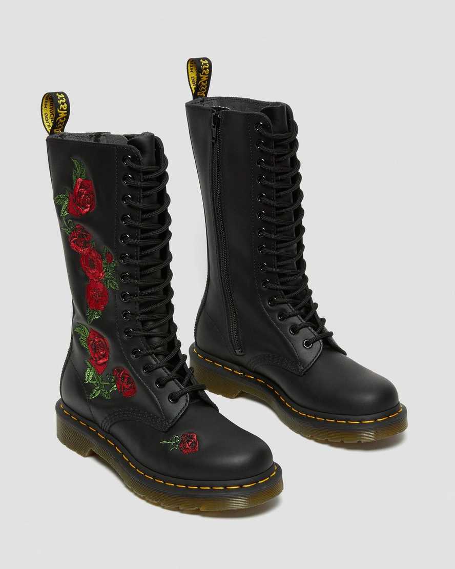 black dr martens 1914 vonda womens mid calf boots