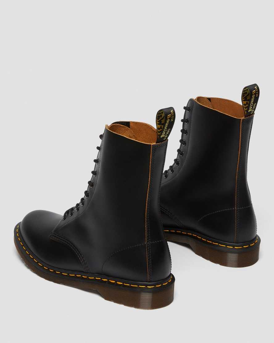 black dr martens 1490 vintage made in england womens mid calf boots