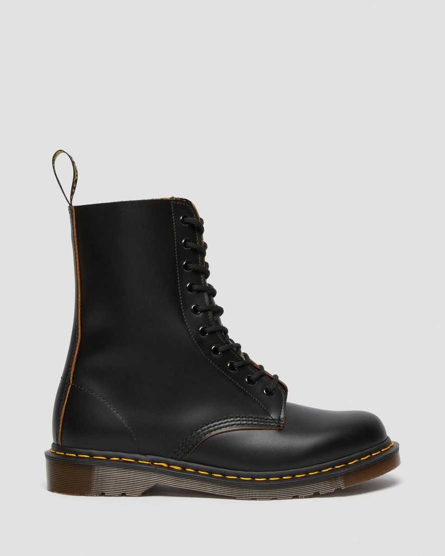 black dr martens 1490 vintage made in england womens mid calf boots