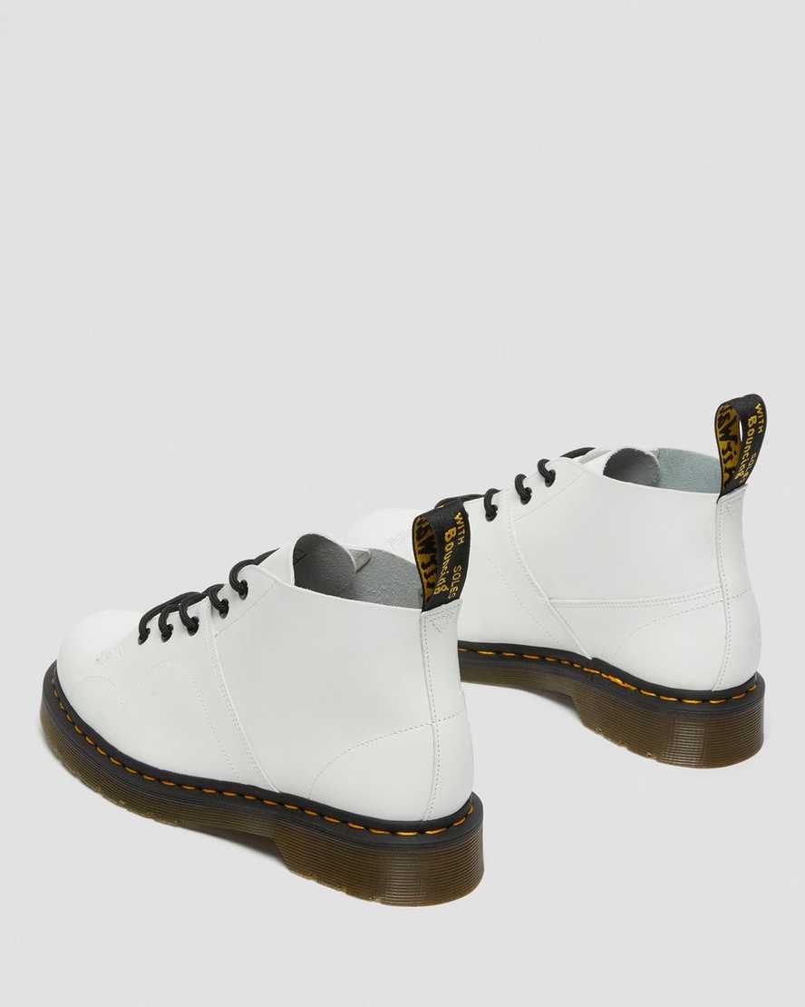 white dr martens church smooth womens monkey boots
