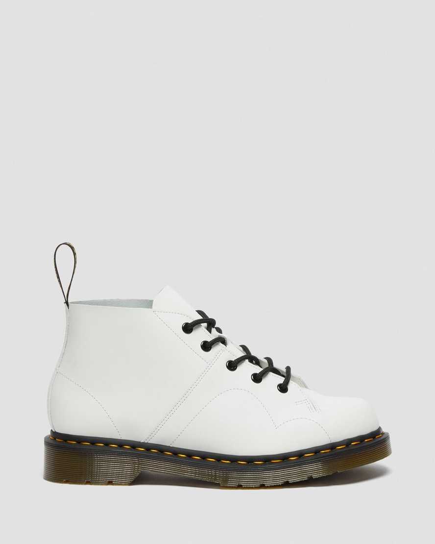 white dr martens church smooth womens monkey boots
