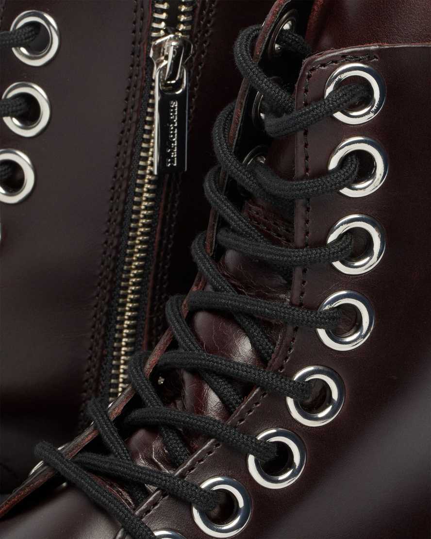 burgundy dr martens jadon max womens platform boots