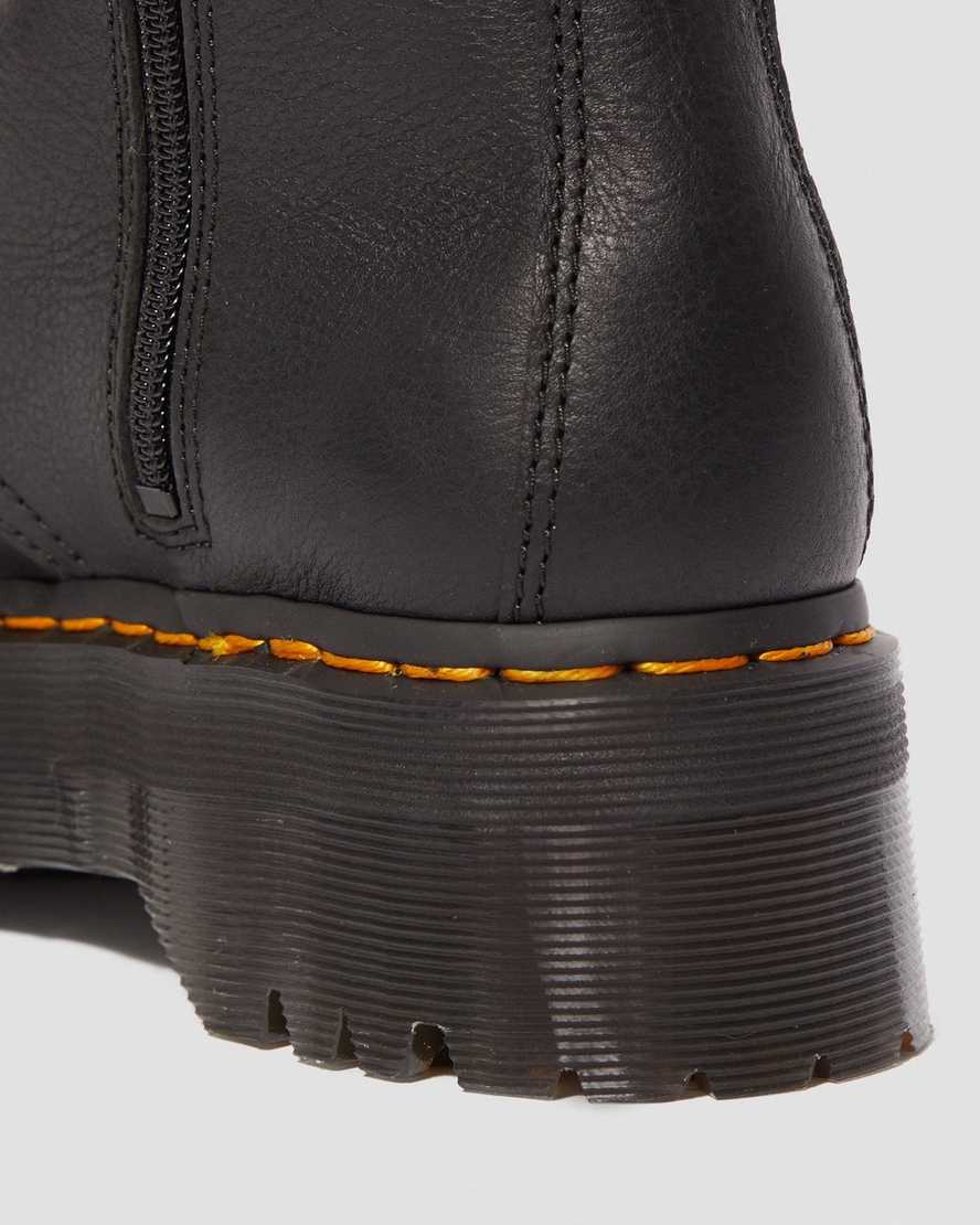 black dr martens jadon faux fur lined womens platform boots