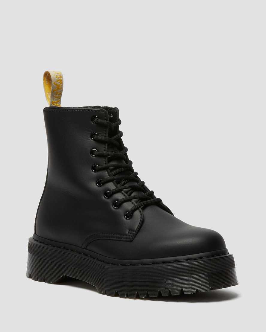 black dr martens jadon ii mono womens platform boots