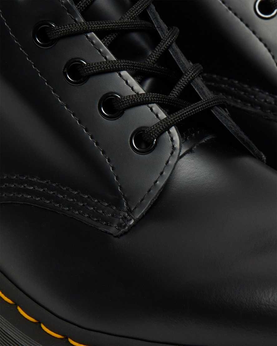 black dr martens 1460 bex smooth womens platform boots
