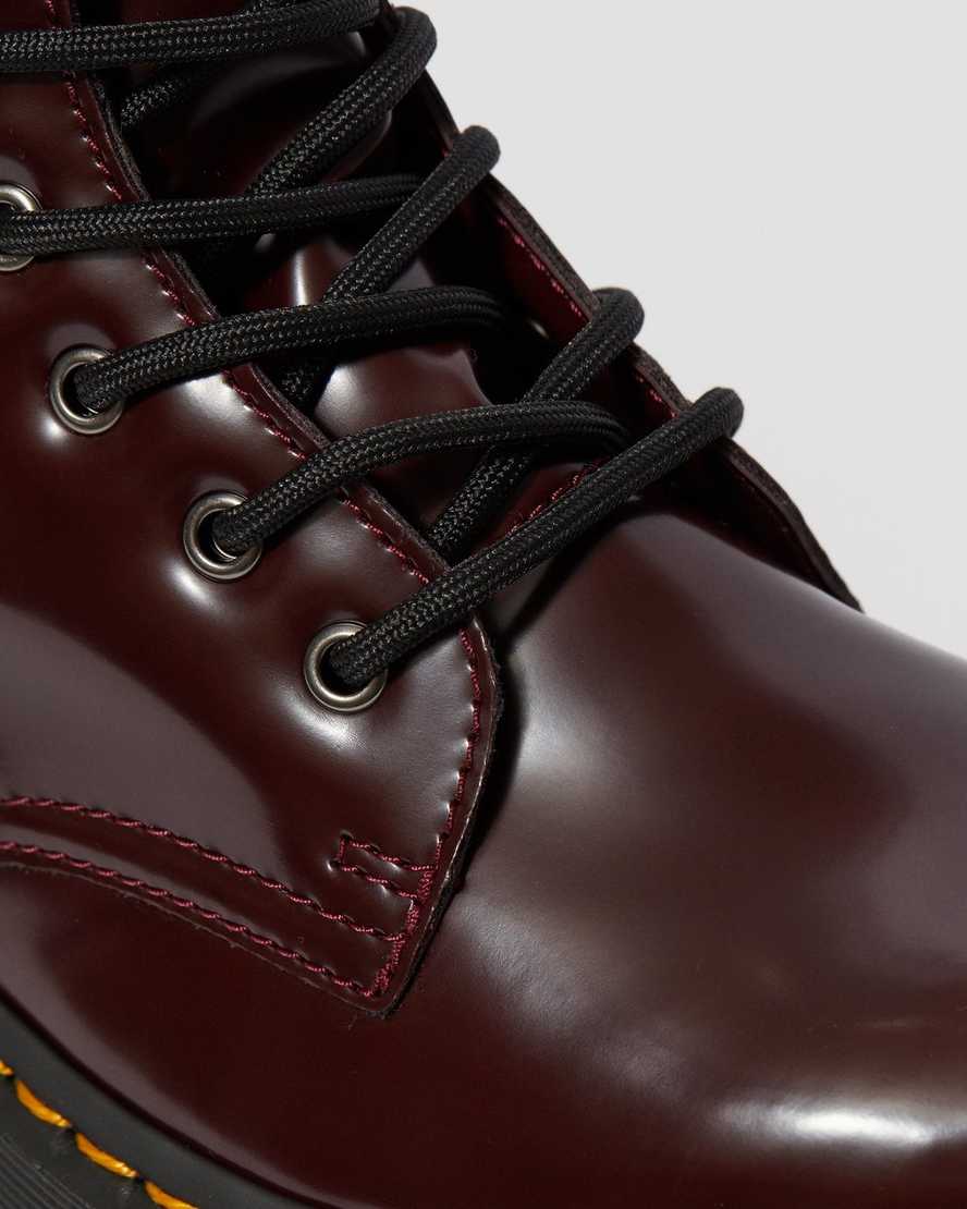 red dr martens jadon ii womens platform boots