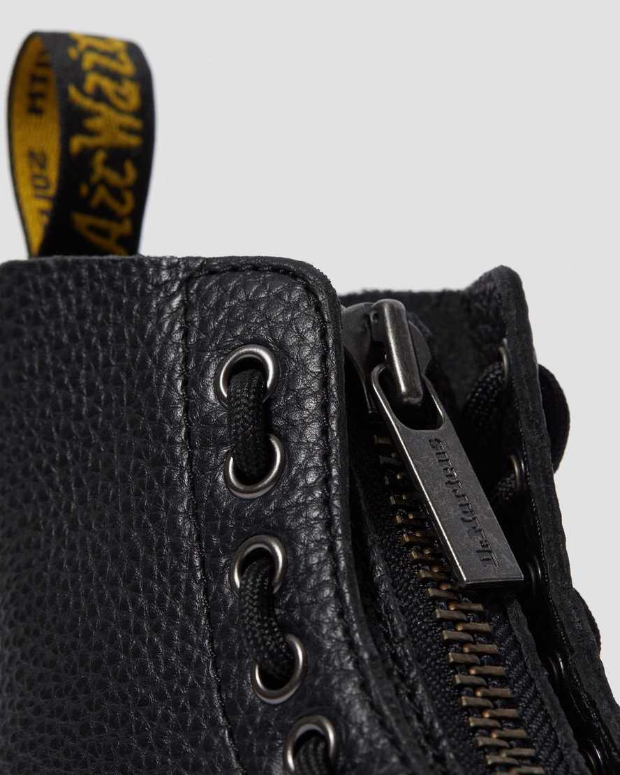 black dr martens sinclair womens platform boots