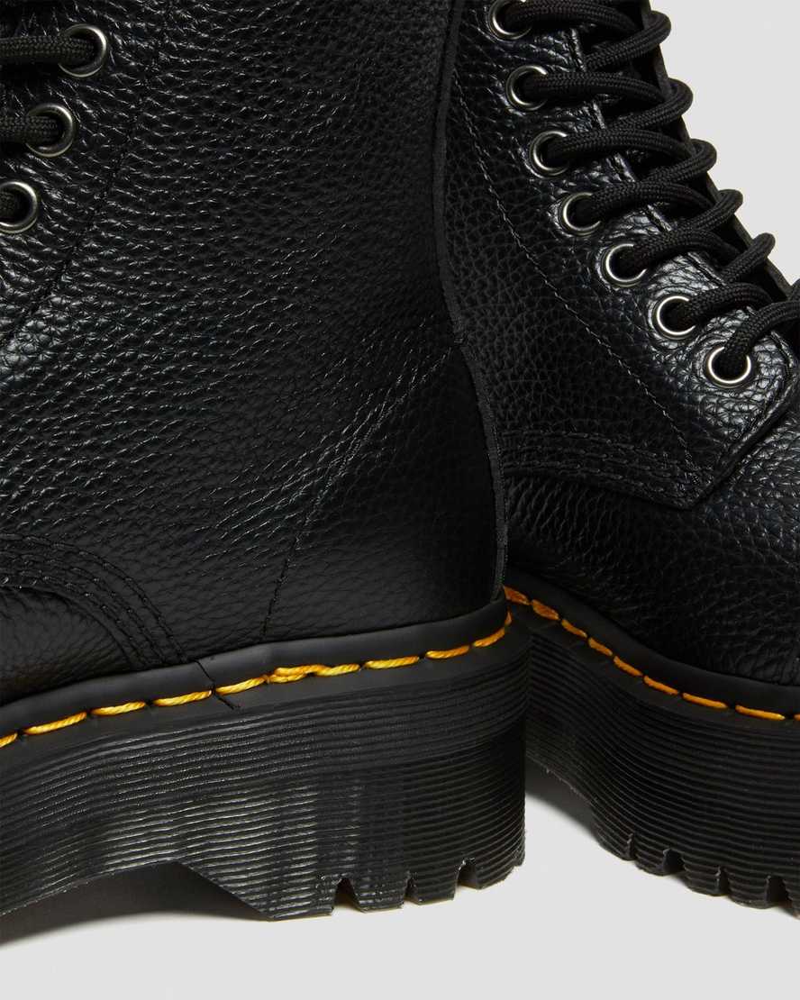 black dr martens sinclair womens platform boots