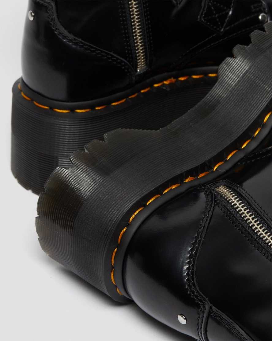 black dr martens jadon max hardware womens platform boots