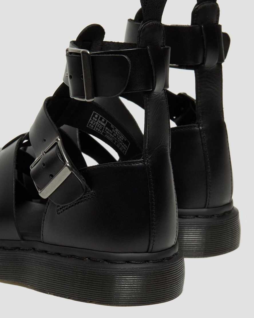 black dr martens geraldo womens gladiator sandals