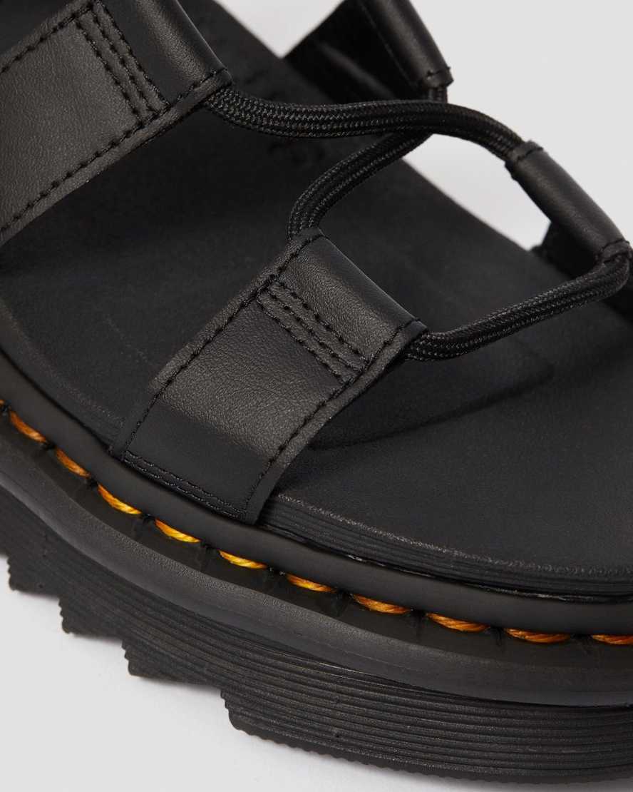 black dr martens nartilla womens gladiator sandals