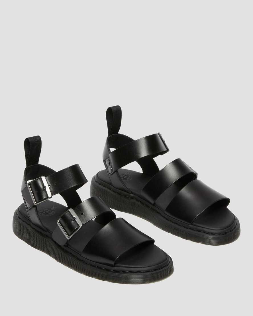 black dr martens gryphon brando womens gladiator sandals