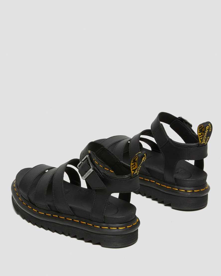 black dr martens blaire hydro womens gladiator sandals