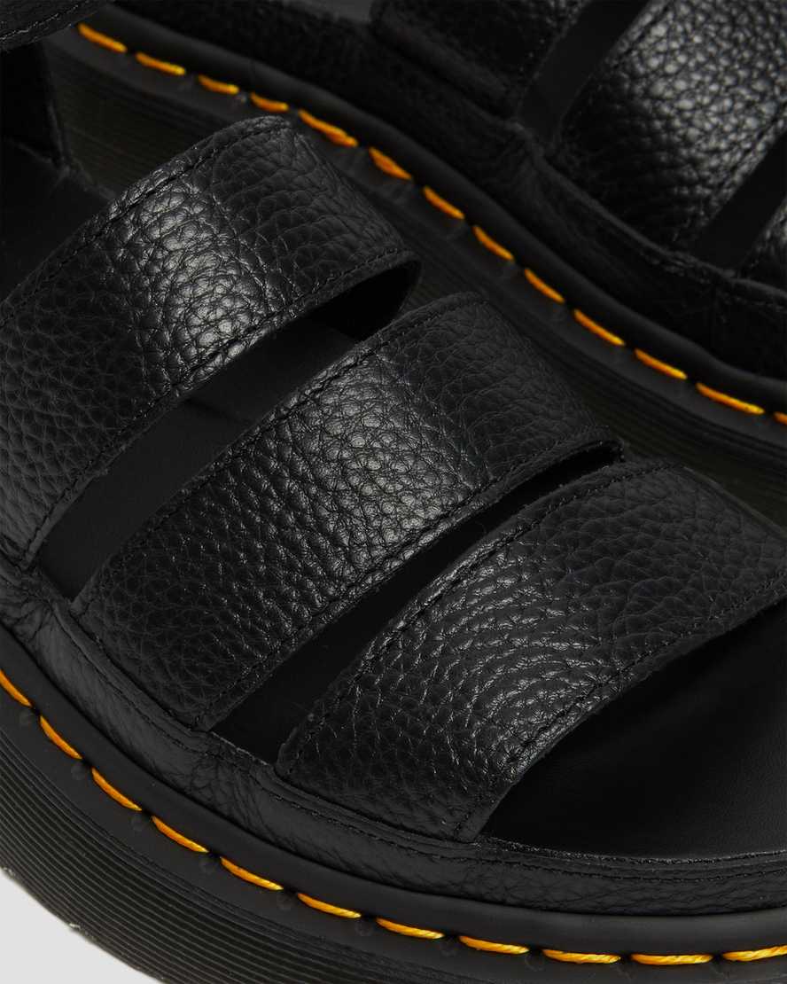 black dr martens clarissa ii womens platform sandals