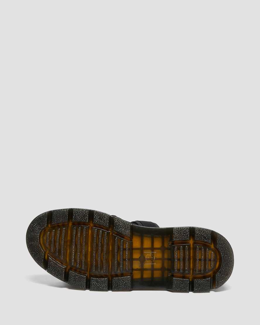 black dr martens pearson webbing womens sandals