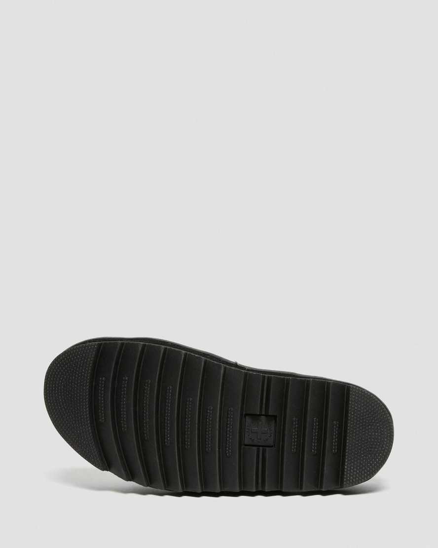 white dr martens blaire womens slide sandals