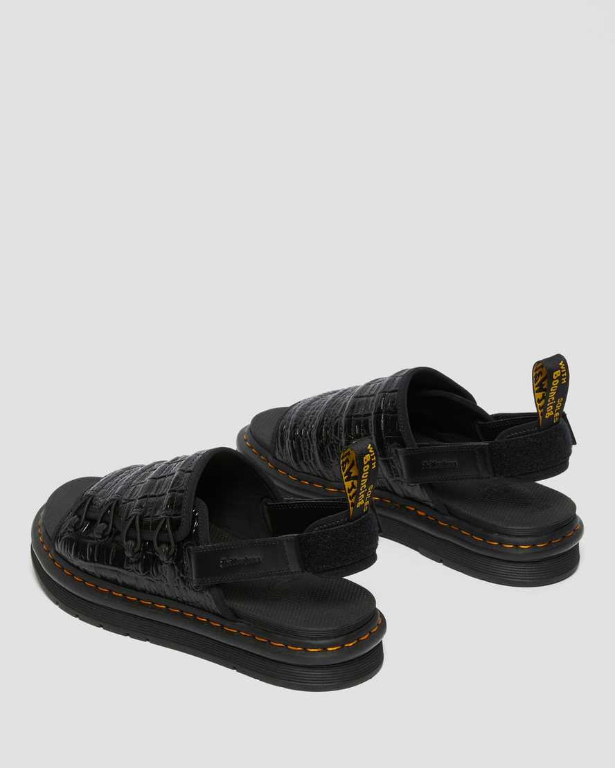 black dr martens mura suicoke croco womens sandals