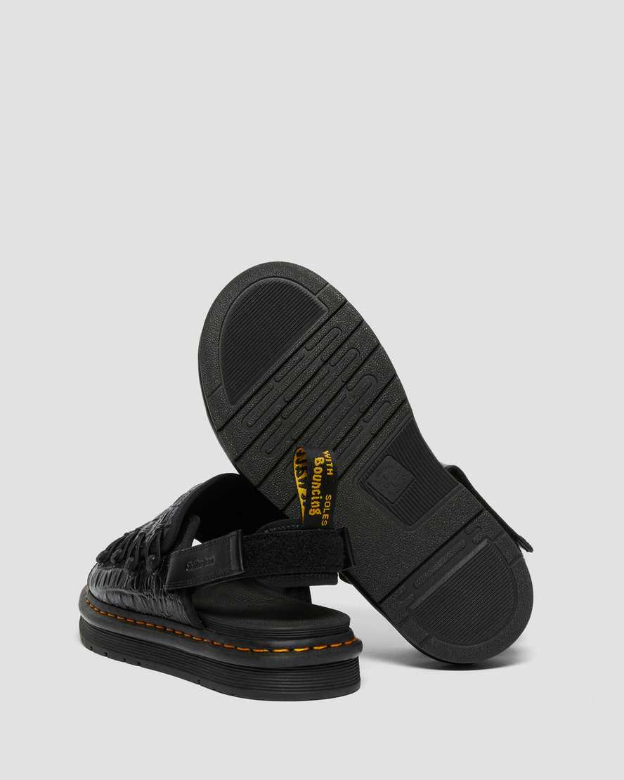 black dr martens mura suicoke croco womens sandals