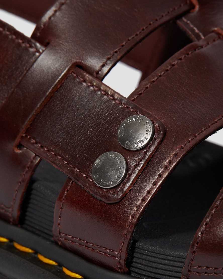 brown dr martens terry womens strap sandals