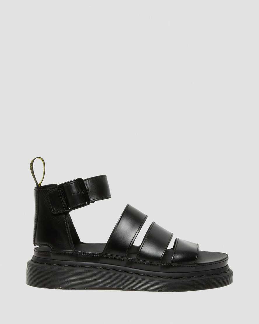 black dr martens clarissa ii womens strap sandals