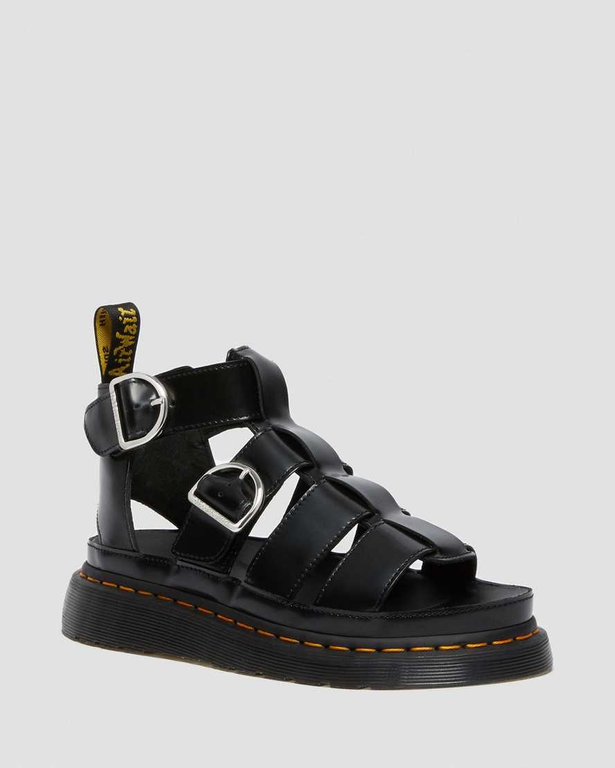 black dr martens mackaye womens strap sandals