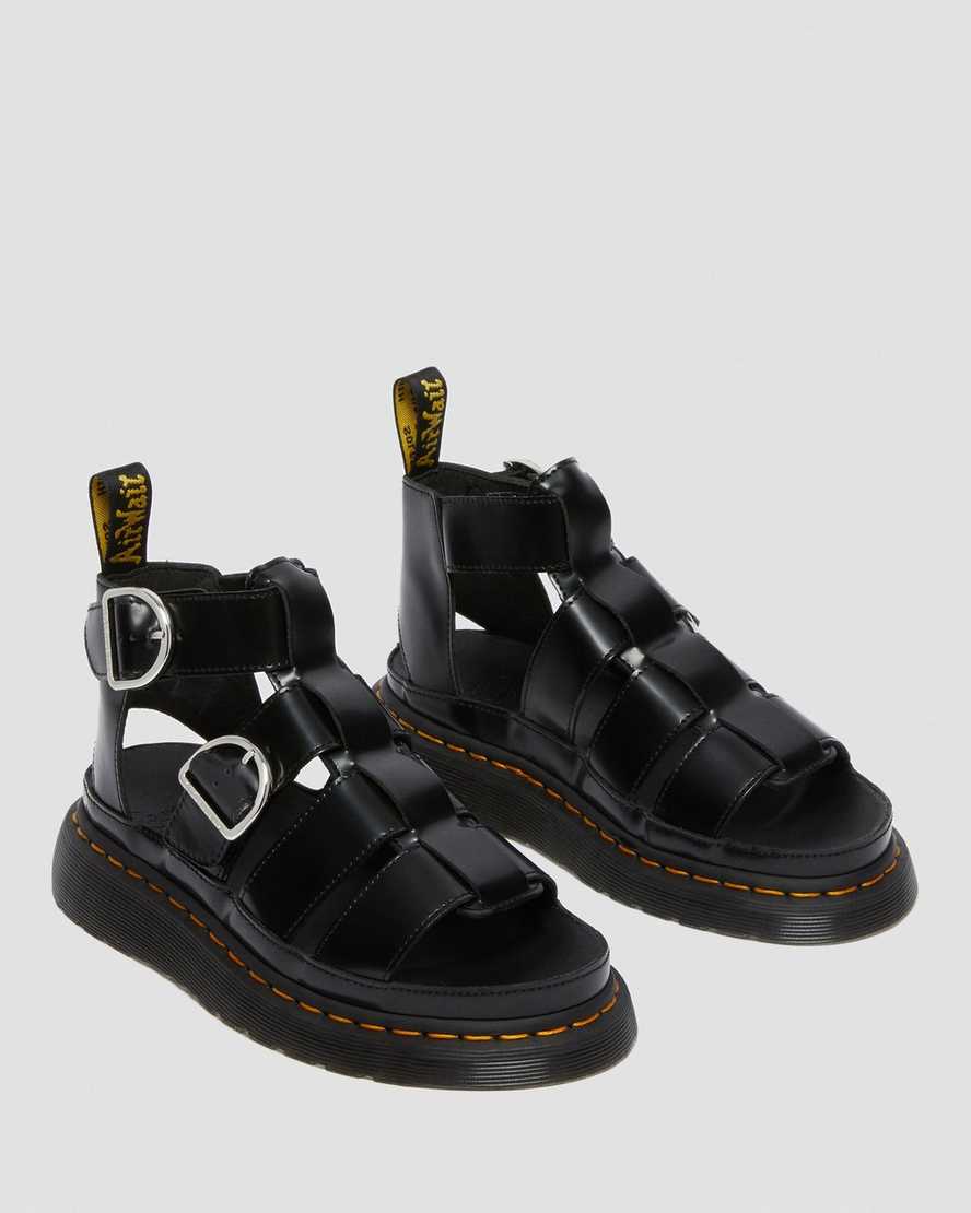 black dr martens mackaye womens strap sandals