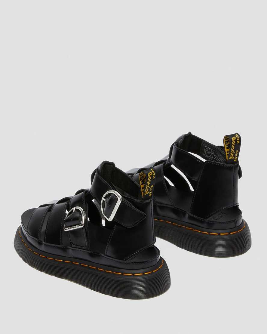black dr martens mackaye womens strap sandals