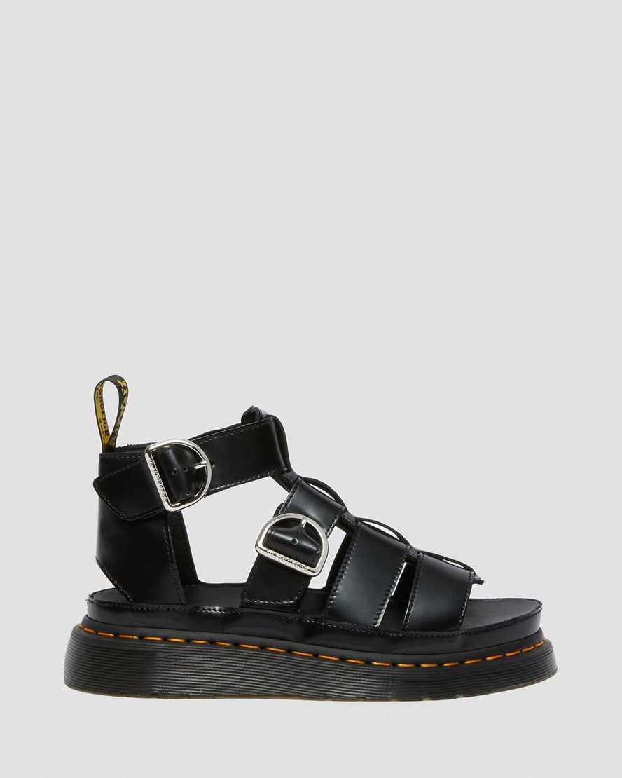 black dr martens mackaye womens strap sandals