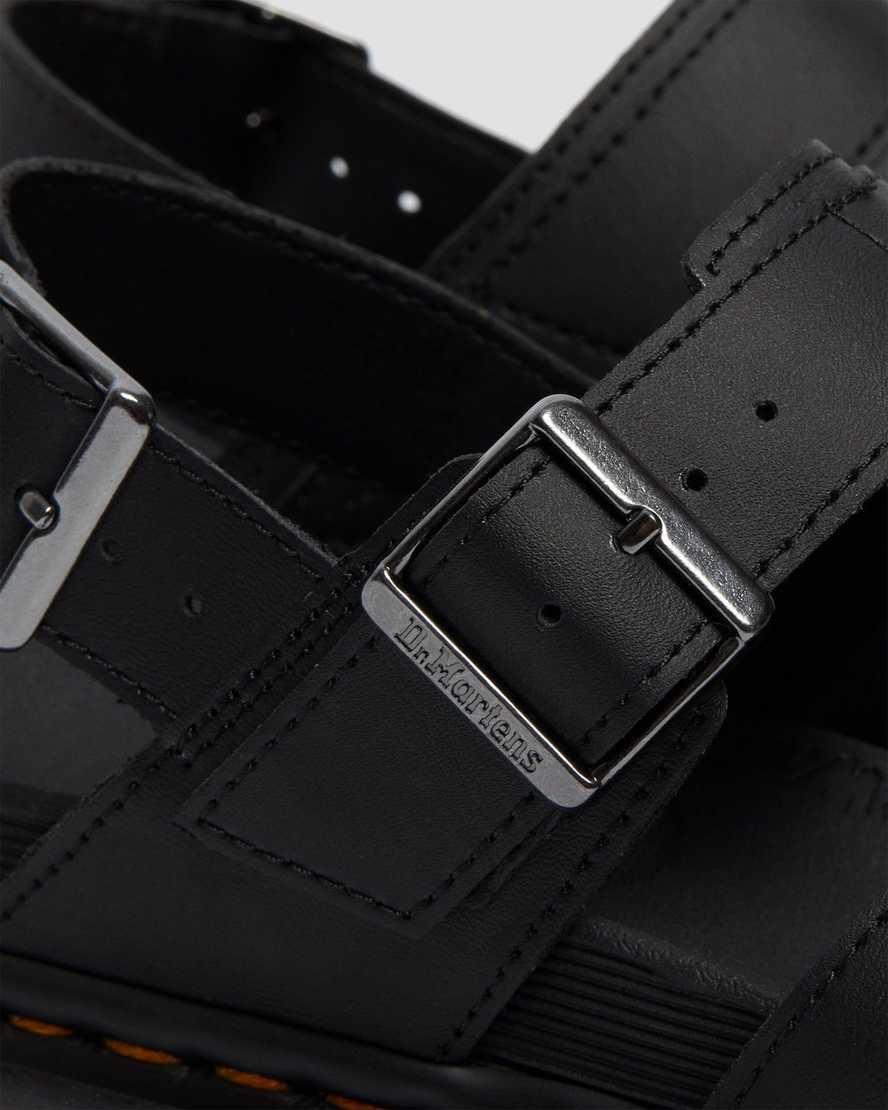 black dr martens voss ii womens strap sandals