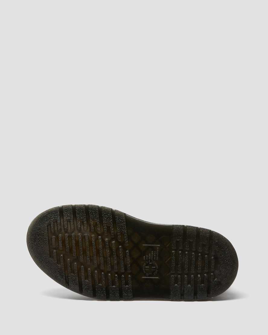black dr martens clarissa ii patent womens strap sandals