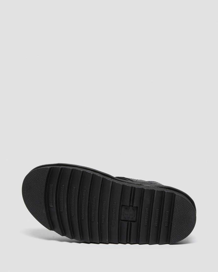 black dr martens voss womens strap sandals