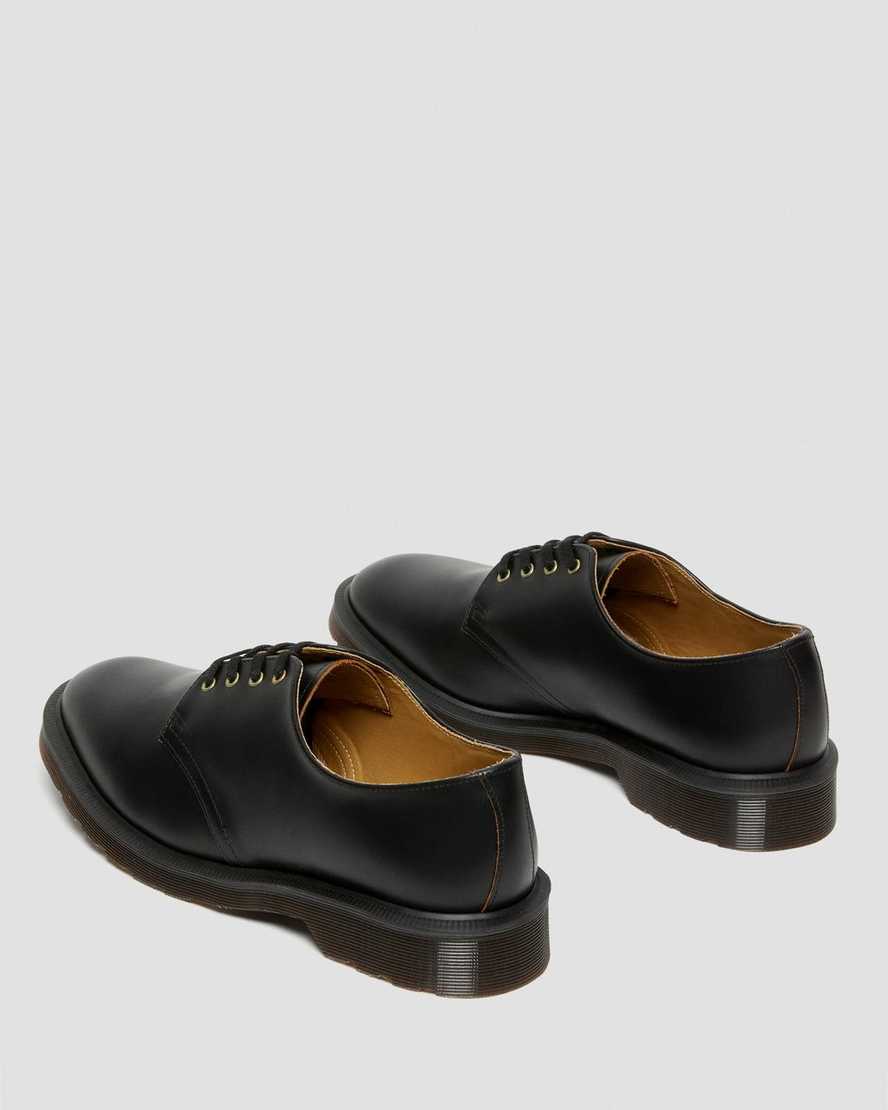 black dr martens smiths vintage smooth womens casual shoes