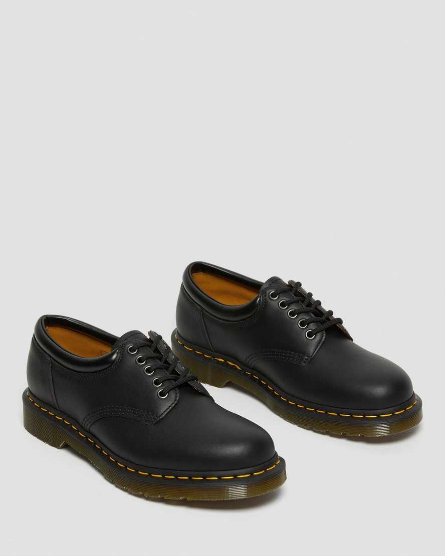 black dr martens 8053 nappa womens casual shoes