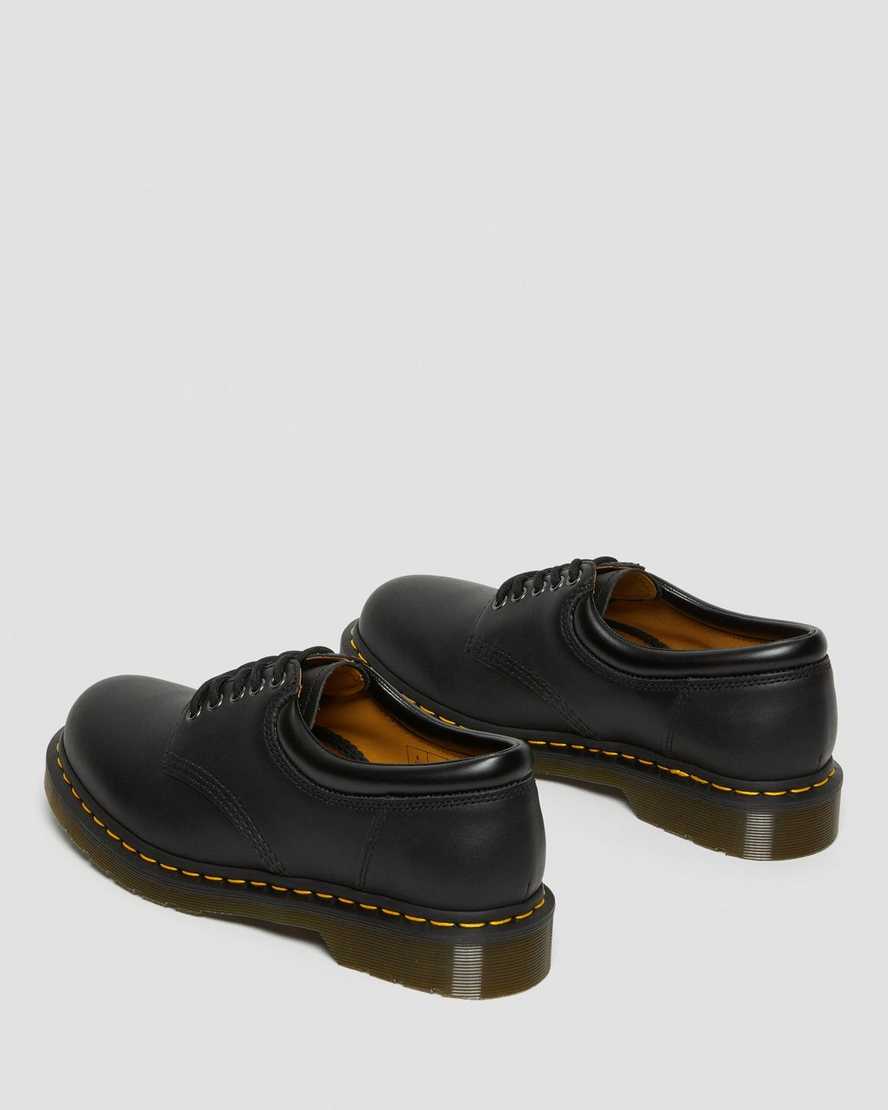 black dr martens 8053 nappa womens casual shoes