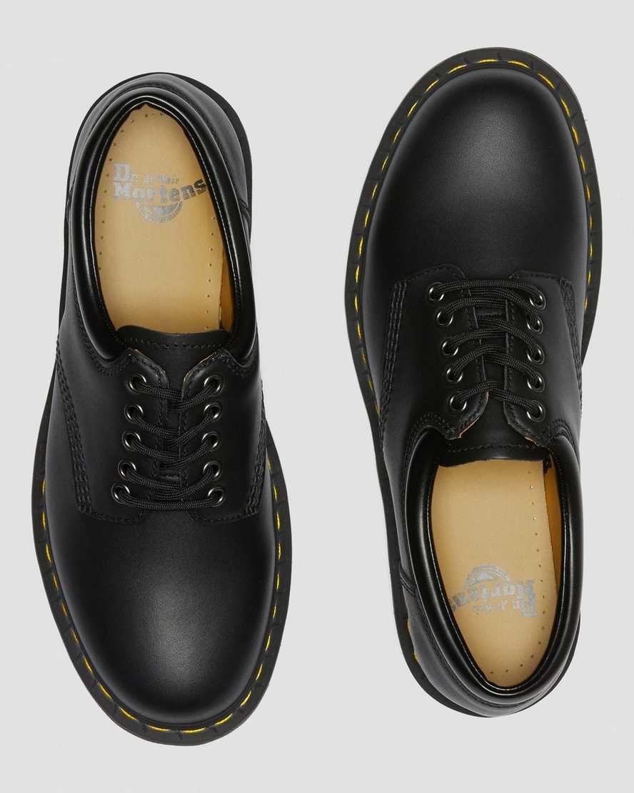 black dr martens 8053 nappa womens casual shoes