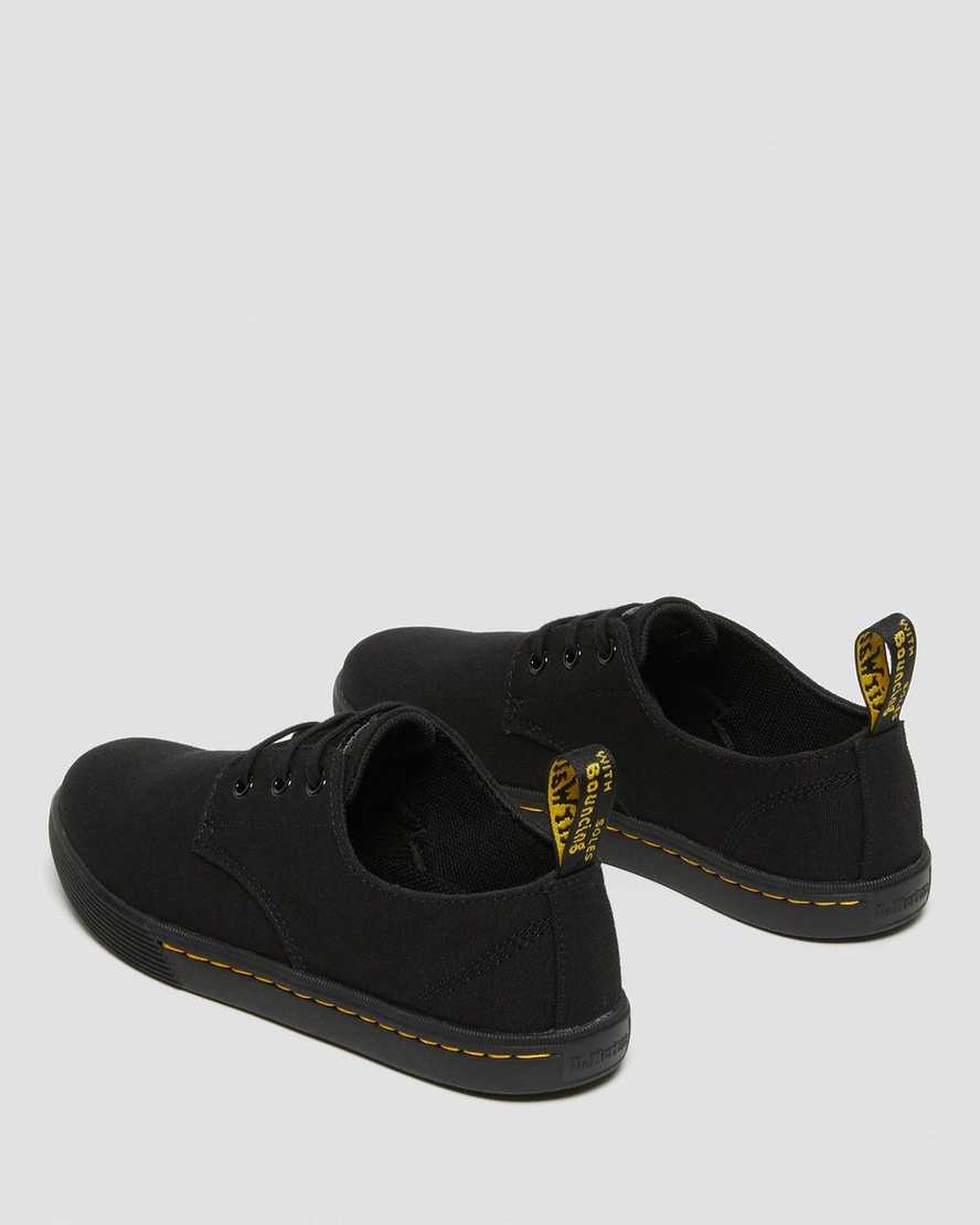 black dr martens santanita womens casual shoes