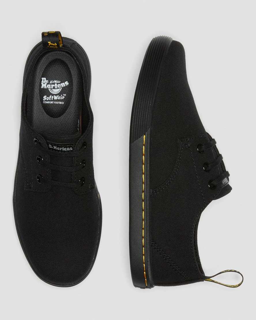 black dr martens santanita womens casual shoes