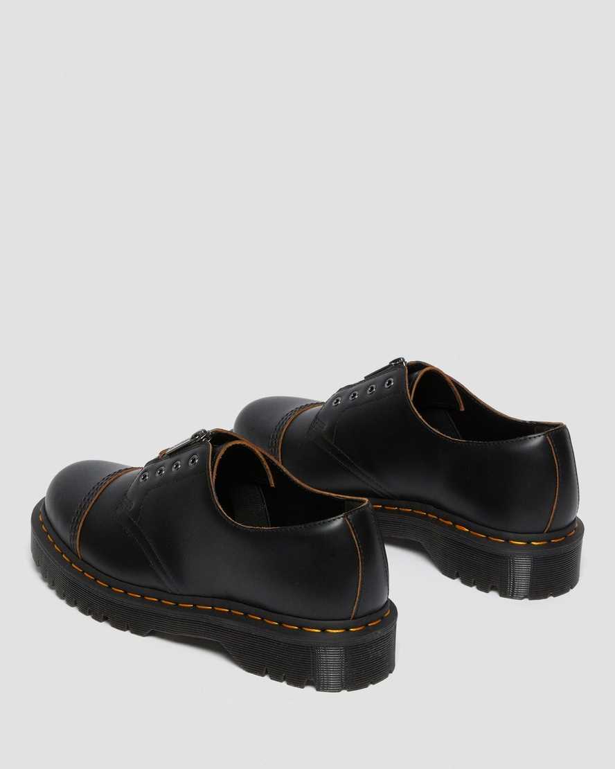 black dr martens smiths laceless bex womens casual shoes