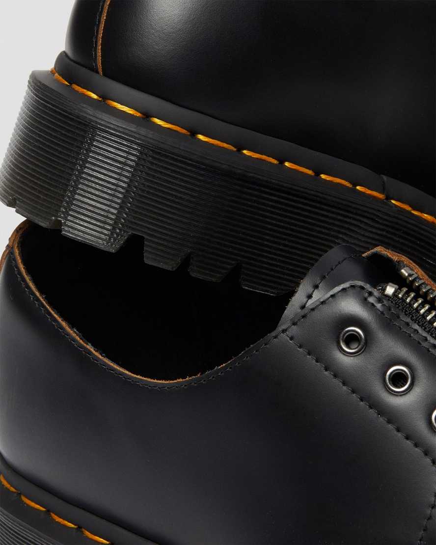 black dr martens smiths laceless bex womens casual shoes