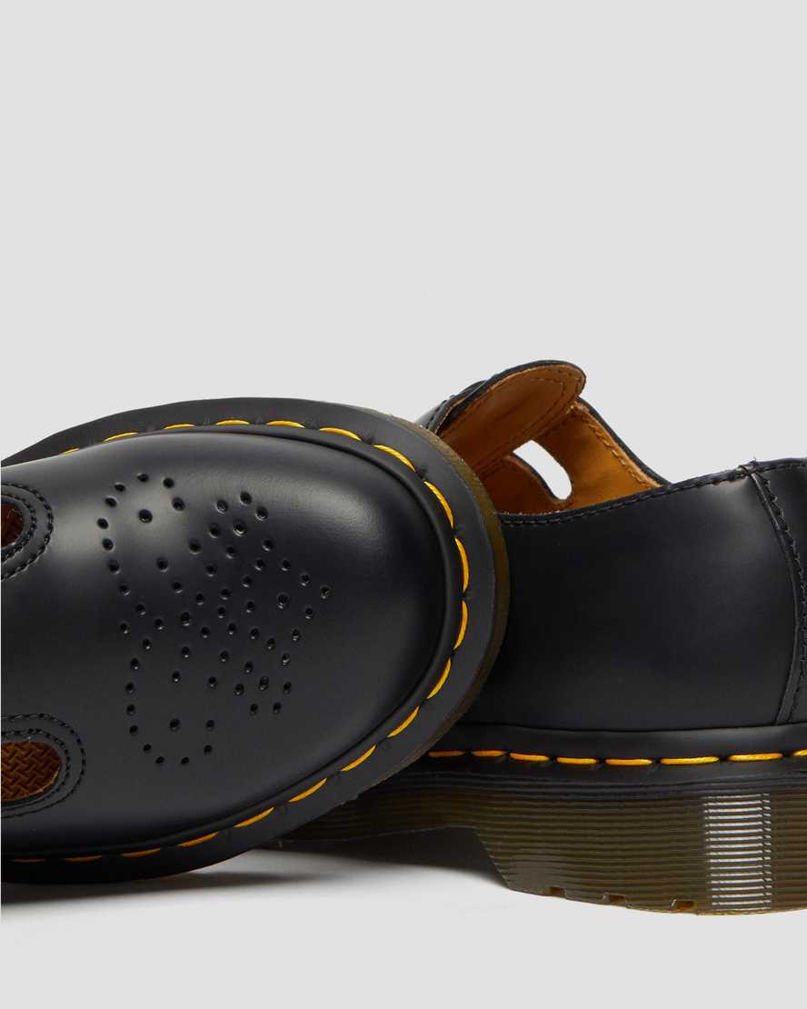 black dr martens 8065 smooth womens mary janes