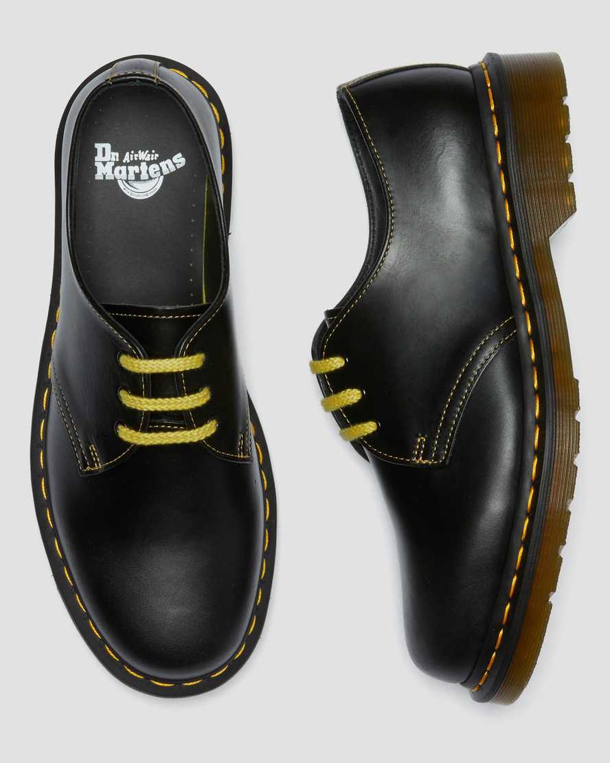black dr martens 1461 atlas womens oxford shoes