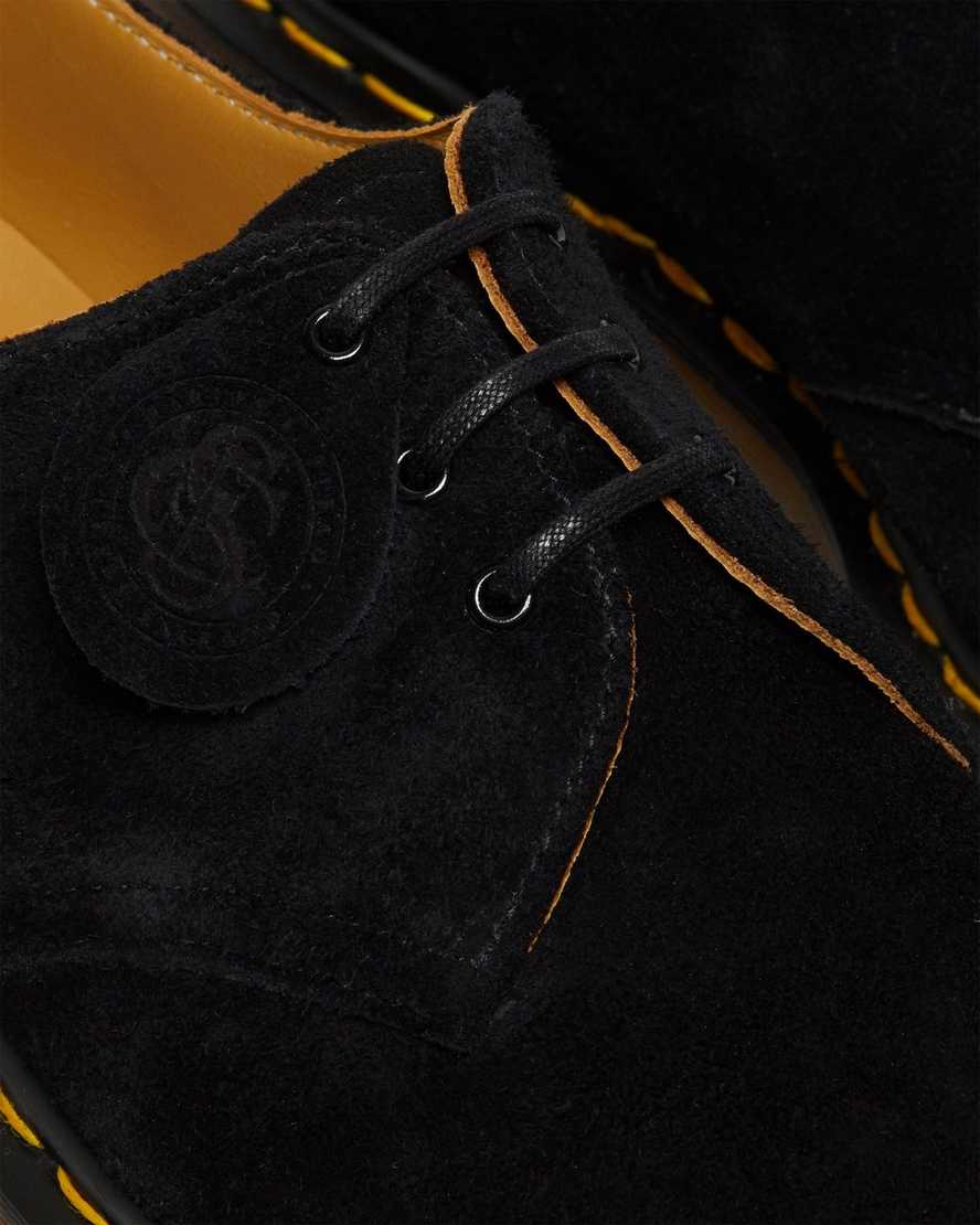black dr martens 1461 made in england womens oxford shoes