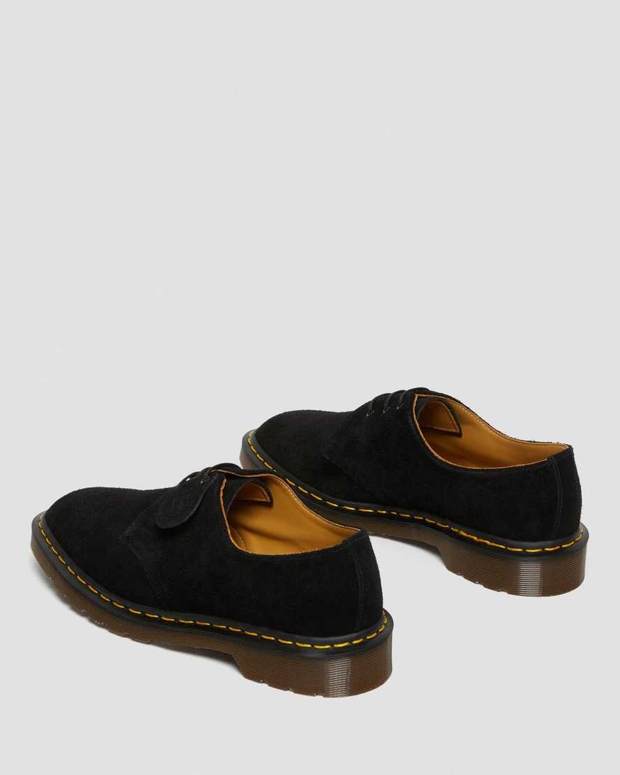black dr martens 1461 made in england womens oxford shoes